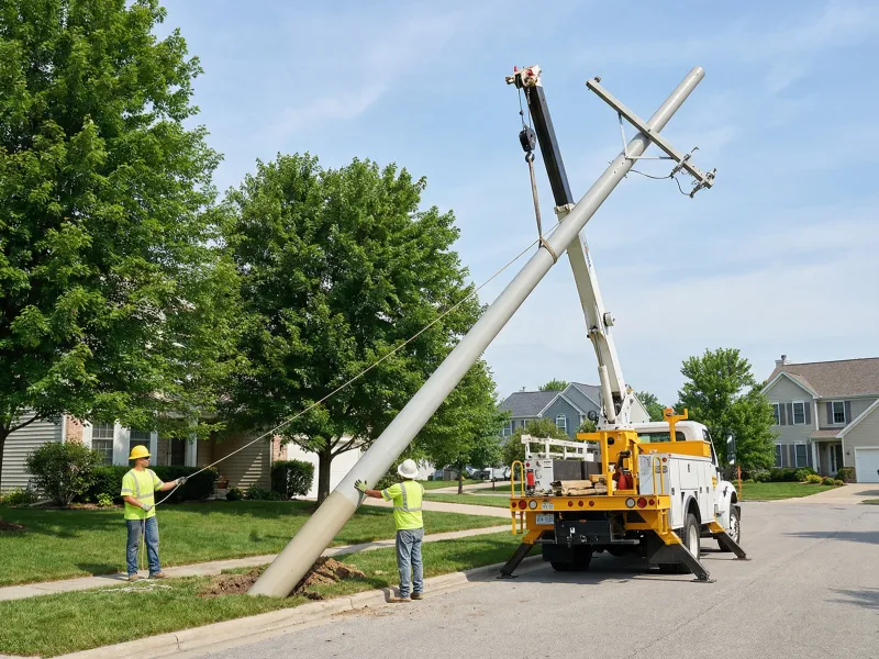 FRP Composite Power Pole